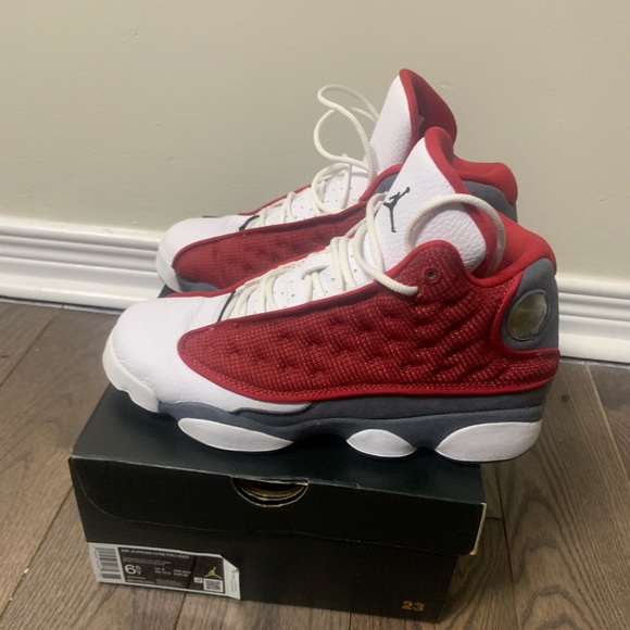 EUC Jordan 13 Red Flints - Picture 4 of 5